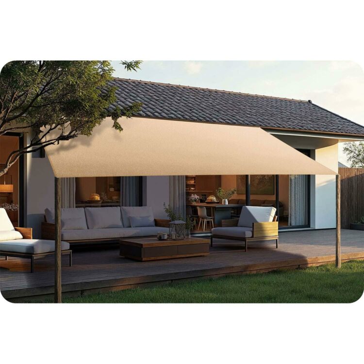Tieniaca plachta PL-885, 3x4m, béžová | Plonos