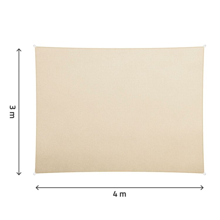 Tieniaca plachta PL-885, 3x4m, béžová | Plonos