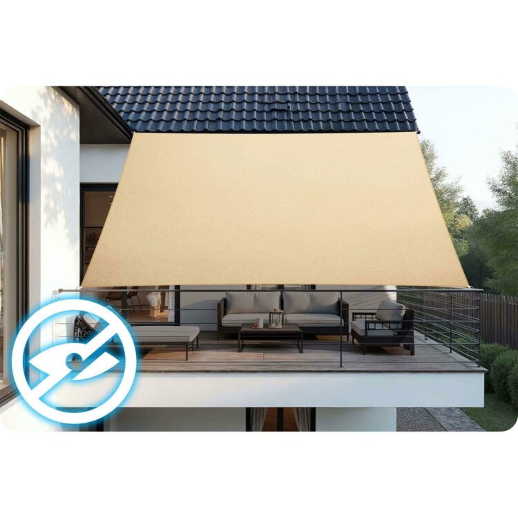 Tieniaca plachta PL-885, 3x4m, béžová | Plonos