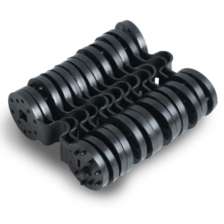 Tieniaca sieť + 50 klipov, 140g/m2, 1,2x25m, sivá | Plonos