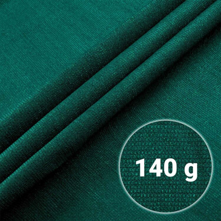 Tieniaca sieť + 50 klipov, 140g/m2, 1,2x25m, zelená | Plonos