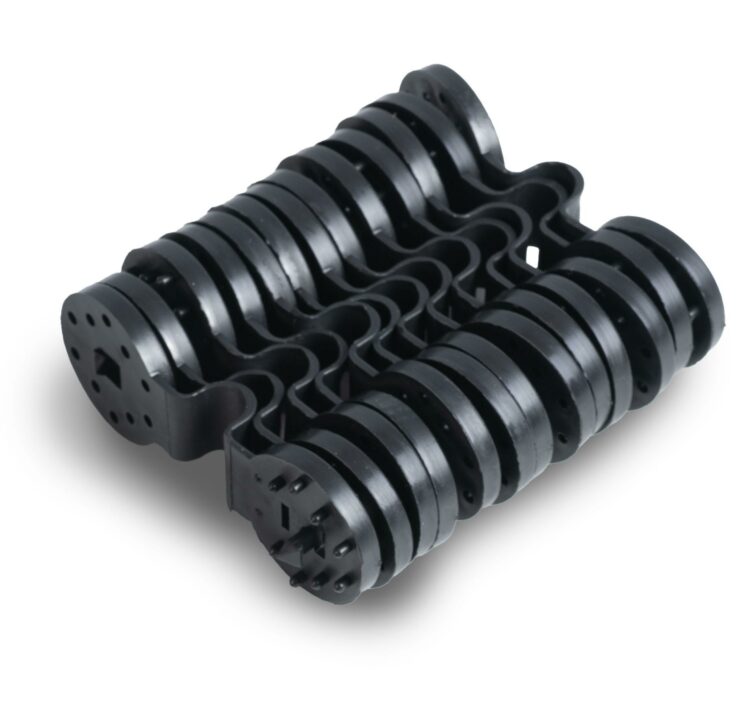 Tieniaca sieť + 50 klipov, 140g/m2, 1,2x25m, zelená | Plonos