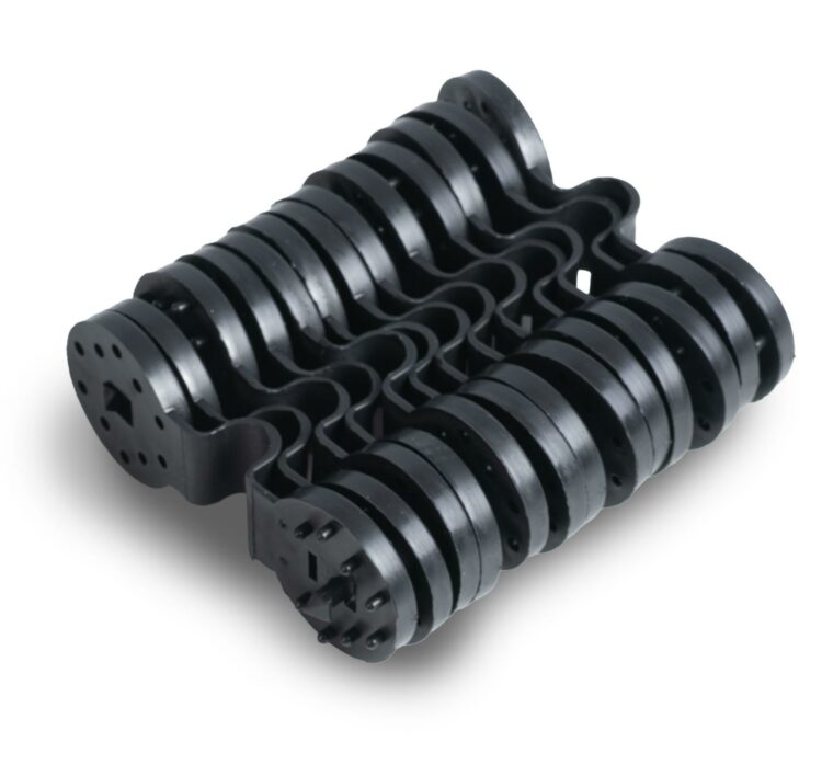 Tieniaca sieť + 50 klipov, 140g/m2, 1,2x50m, zelená | Plonos