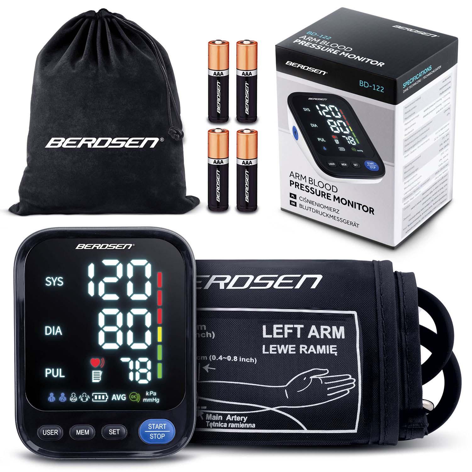 Tlakomer BD-122, čierno-biely | Berdsen Tlakomer BD-122, čierno-biely | Berdsen