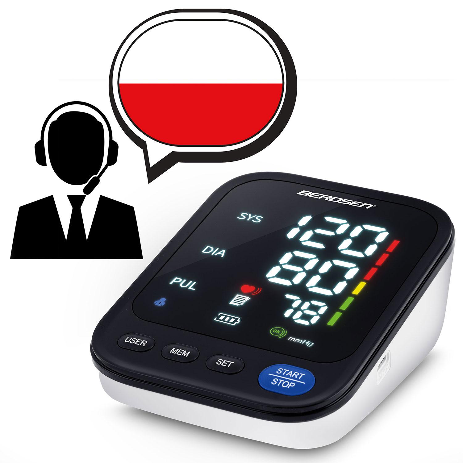 Tlakomer BD-122, čierno-biely | Berdsen Tlakomer BD-122, čierno-biely | Berdsen