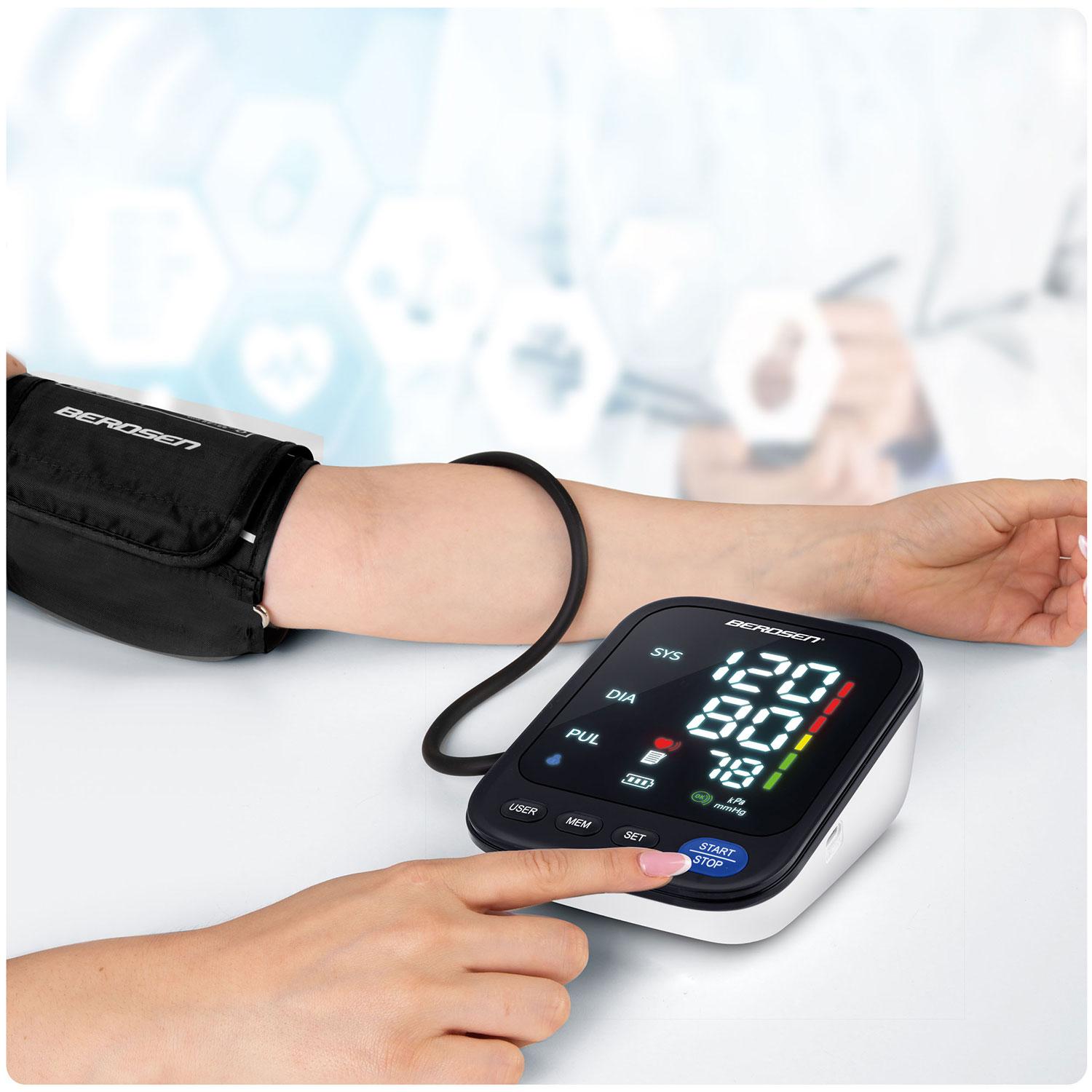 Tlakomer BD-122, čierno-biely | Berdsen Tlakomer BD-122, čierno-biely | Berdsen