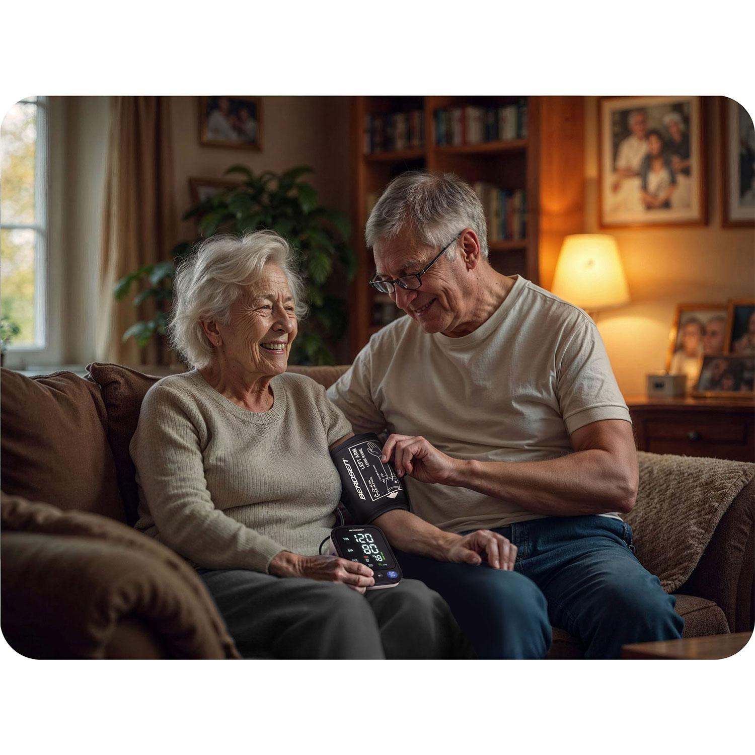 Tlakomer BD-122, čierno-biely | Berdsen Tlakomer BD-122, čierno-biely | Berdsen