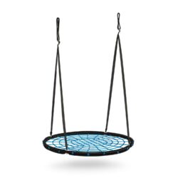 Záhradná hojdačka NS-104, 100cm, čierno-modrá | Neo-Sport
