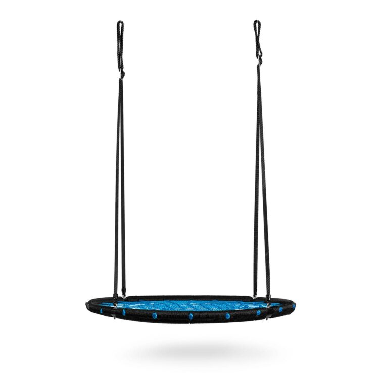 Záhradná hojdačka NS-104, 100cm, čierno-modrá | Neo-Sport