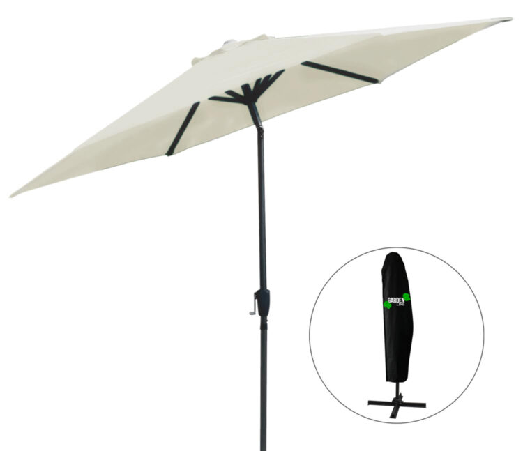 Záhradný slnečník, 3m, béžový | Garden Line
