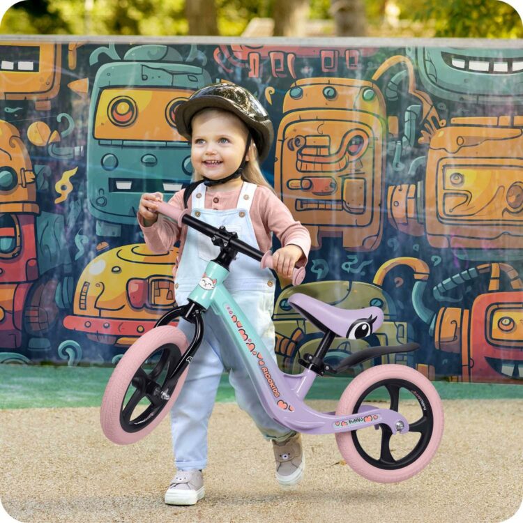 Detské odrážadlo FUNNU, fialové | Ricokids
