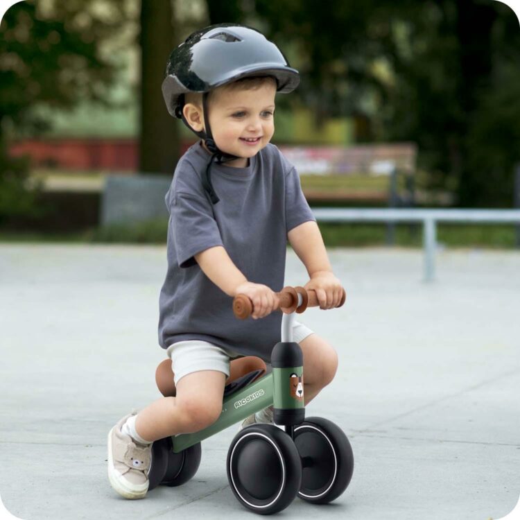 Detské trojkolesové odrážadlo, medvedík | Ricokids