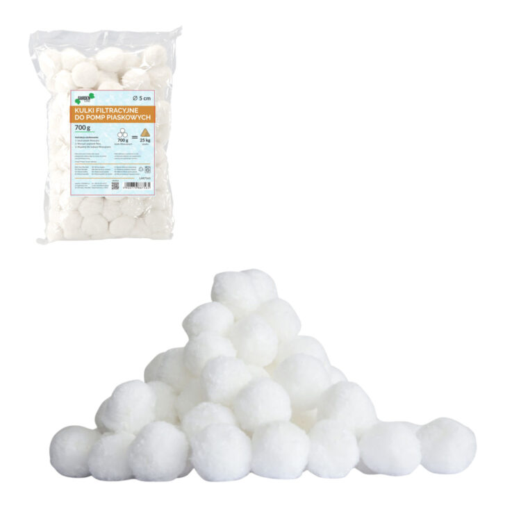 Filtračné guličky, 700g, biele | Garden Line