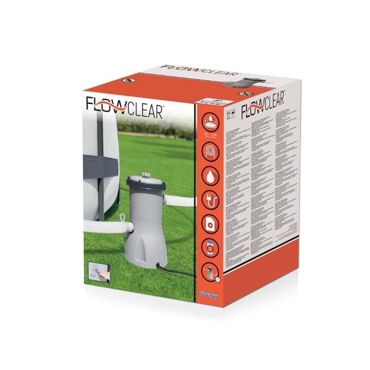 Kartušová filtrácia do bazéna, 3028l/h | Bestway