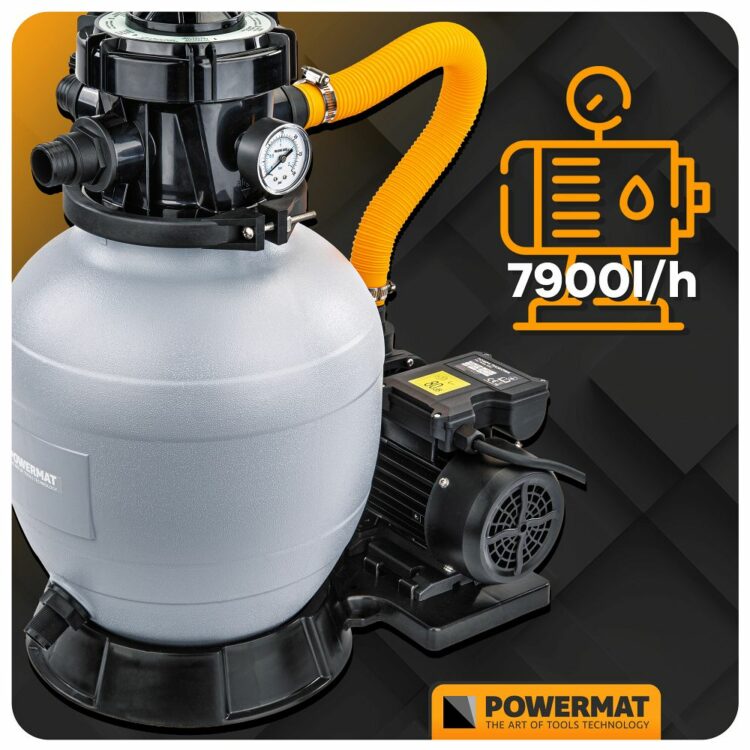 Piesková filtrácia do bazéna, 250W | PM-PPDB-250J