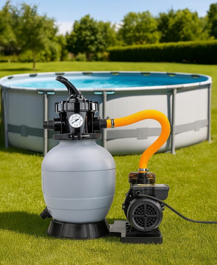 Piesková filtrácia do bazéna, 250W | PM-PPDB-250J