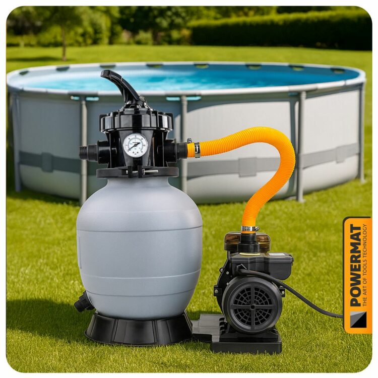 Piesková filtrácia do bazéna, 250W | PM-PPDB-250J