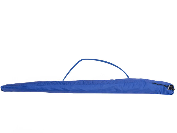 Plážový slnečník 2v1, 208cm | modrý