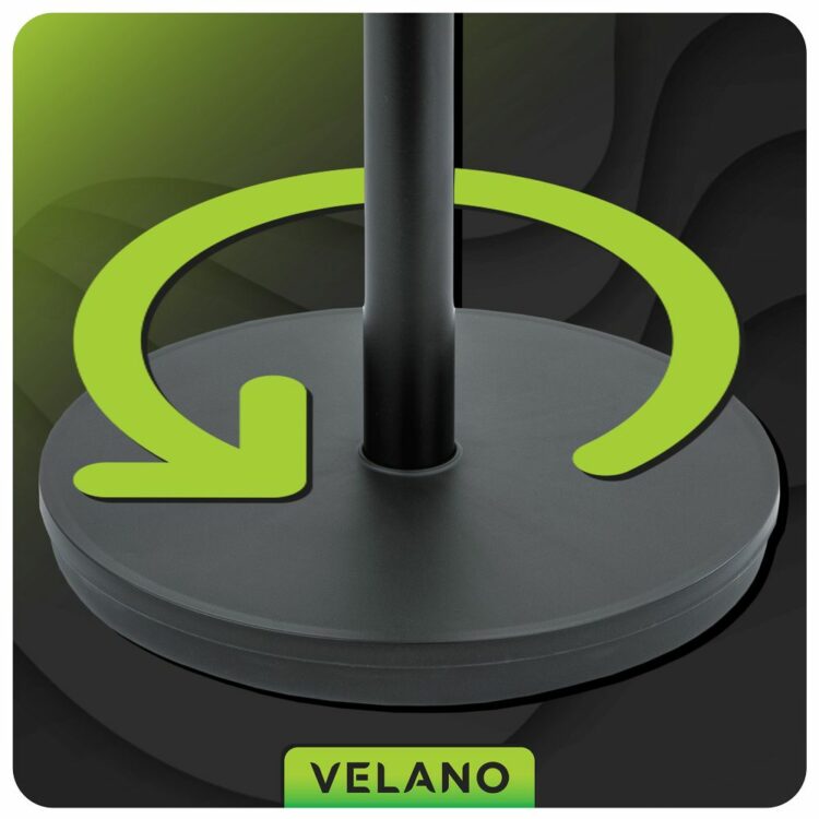Podlahový ventilátor VELWEP0014, 50W, čierny | Velano