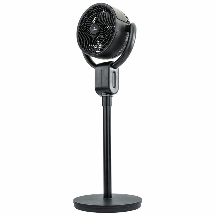Podlahový ventilátor VELWEP0014, 50W, čierny | Velano