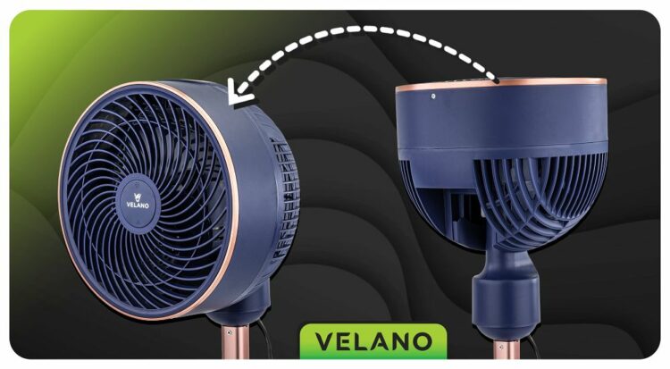 Podlahový ventilátor VELWEP0017, 50W | Velano