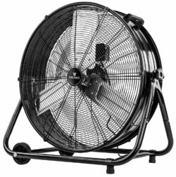 Podlahový ventilátor VELWEPR0007, 300W, čierny | Velano
