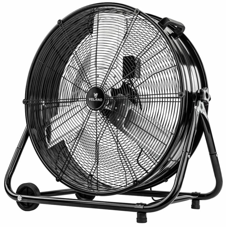 Podlahový ventilátor VELWEPR0007, 300W, čierny | Velano