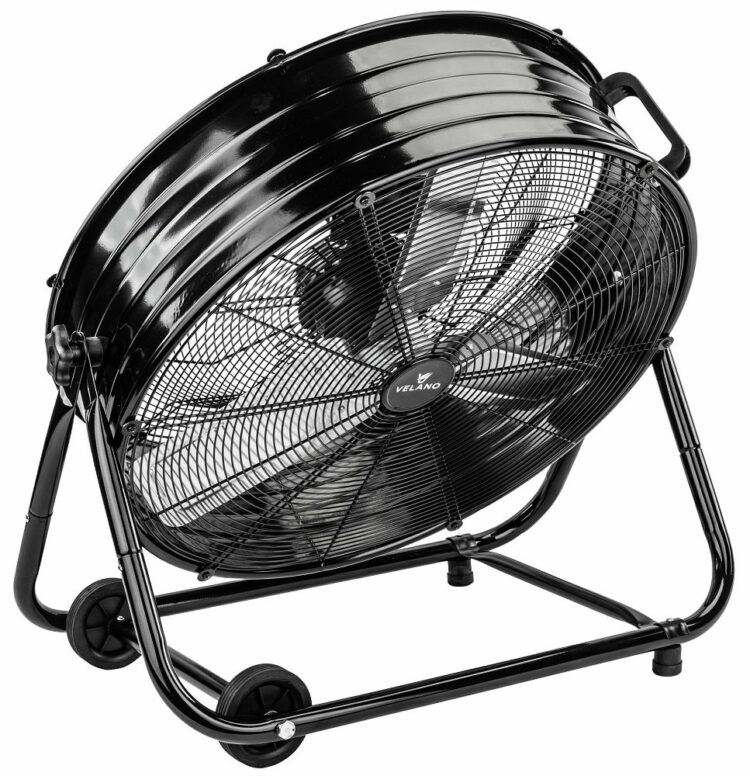 Podlahový ventilátor VELWEPR0007, 300W, čierny | Velano