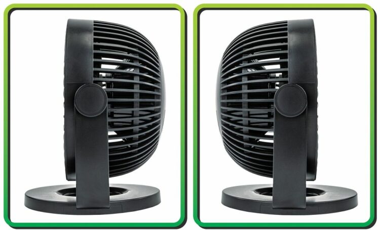 Stolný ventilátor VELWEBS0011, čierny | Velano