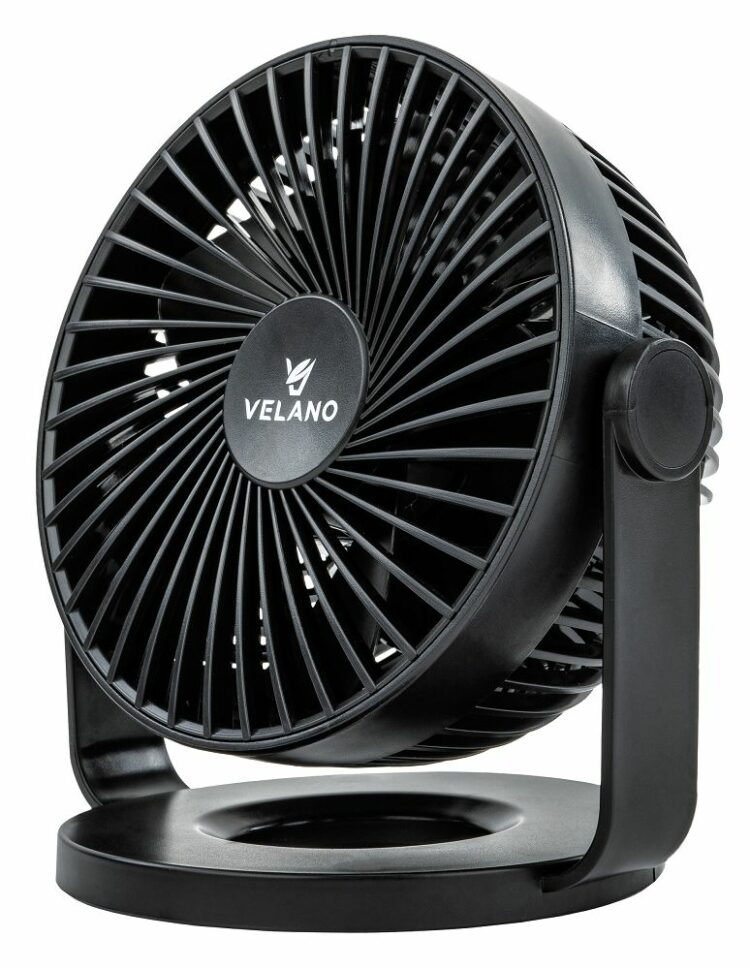 Stolný ventilátor VELWEBS0011, čierny | Velano