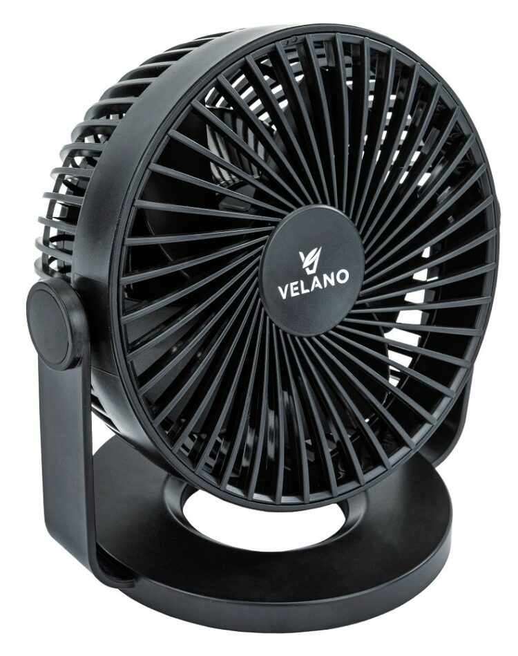 Stolný ventilátor VELWEBS0011, čierny | Velano