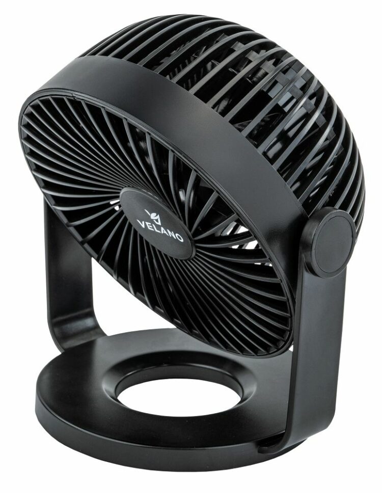 Stolný ventilátor VELWEBS0011, čierny | Velano