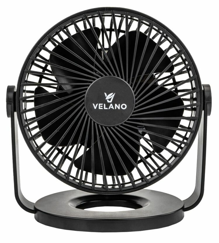 Stolný ventilátor VELWEBS0011, čierny | Velano
