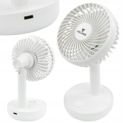 Stolný ventilátor VELWEBS0012, biely | Velano