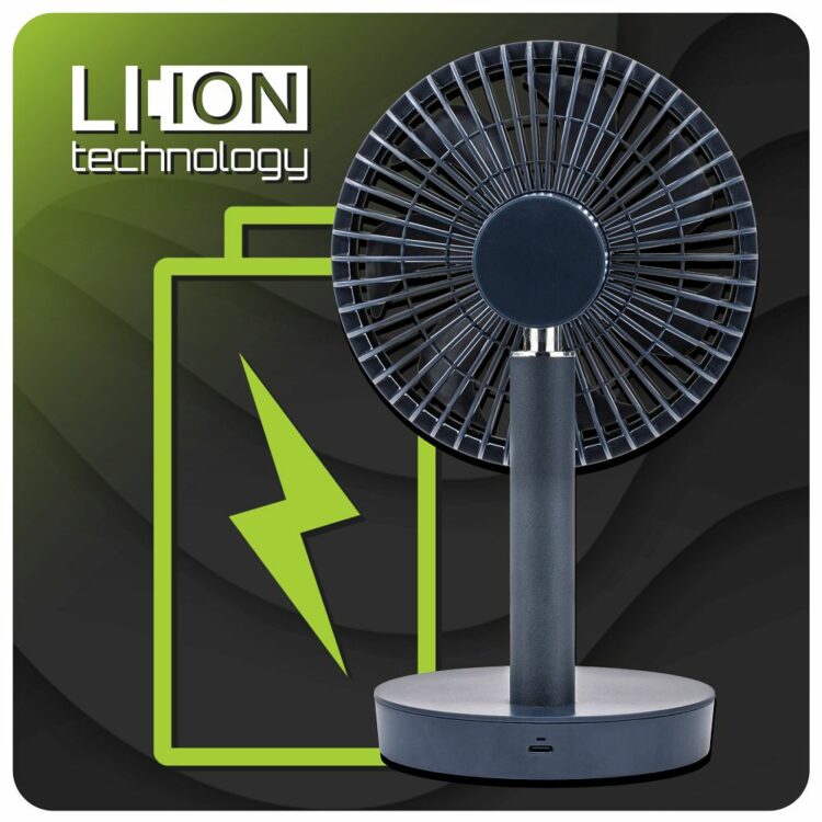Stolný ventilátor VELWEBS0018, čierny | Velano