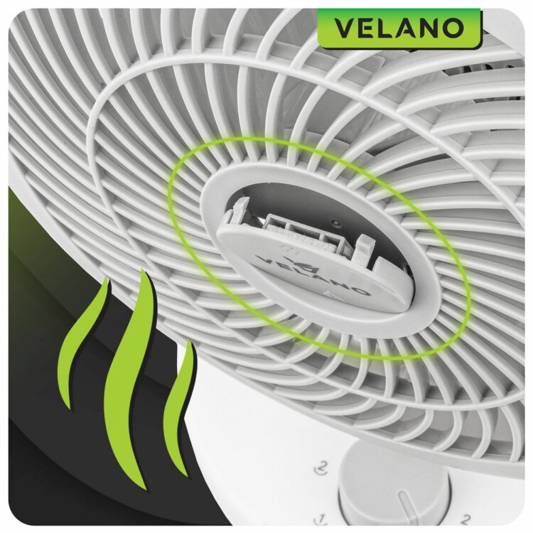 Stolný ventilátor, biely | Velano