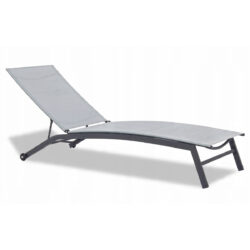 Záhradné lehátko, 120kg, sivé | Garden Line