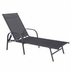 Záhradné lehátko, 120kg, tmavosivé | Garden Line