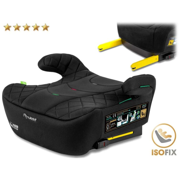 Autosedačka Louis, ISOFIX, 22-36kg, čierna | Nukido