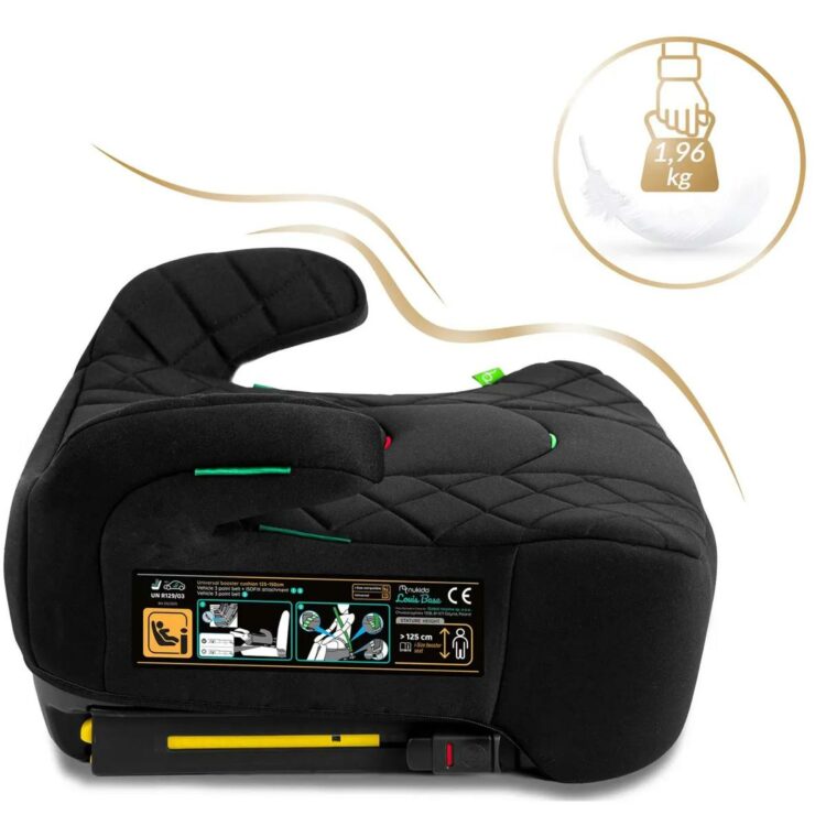 Autosedačka Louis, ISOFIX, 22-36kg, čierna | Nukido