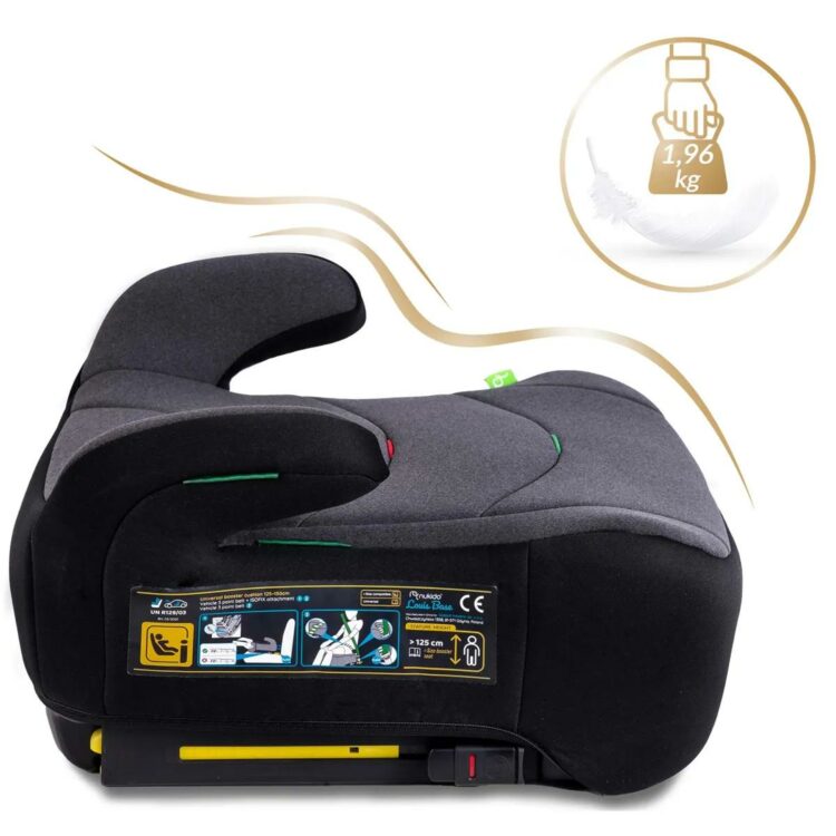 Autosedačka Louis, ISOFIX, 22-36kg, šedá | Nukido