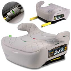 Autosedačka Louis, ISOFIX, 22-36kg, sivá | Nukido