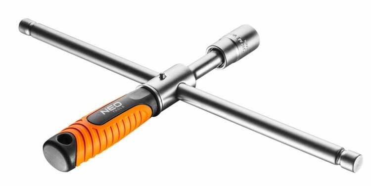 Kľúč na kolesá, skladací, 17x19mm | NEO TOOLS
