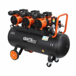 Bezolejový kompresor, 100L, 3x1500W | KD1394