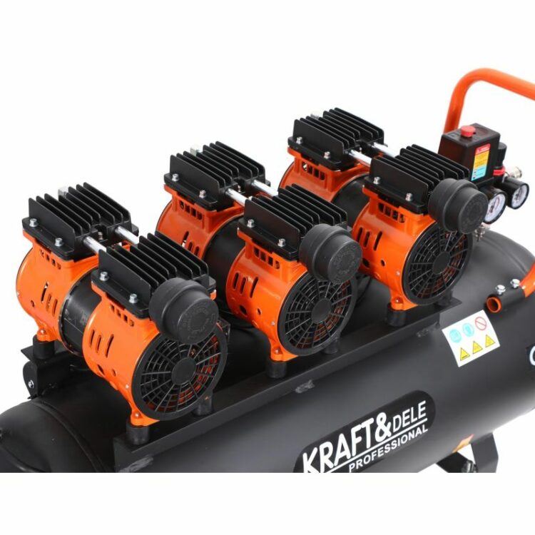 Bezolejový kompresor, 100L, 3x1500W | KD1394