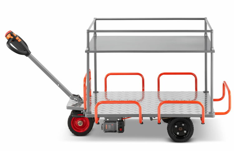 Elektrický transportný vozík BMR-EP400, 400kg | Bäumr-AG