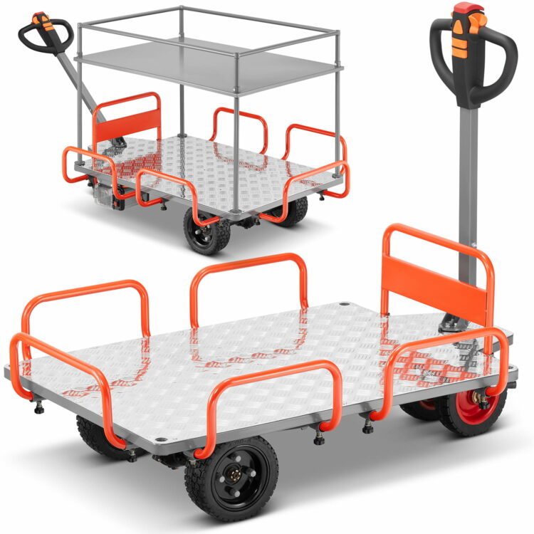 Elektrický transportný vozík BMR-EP400, 400kg | Bäumr-AG