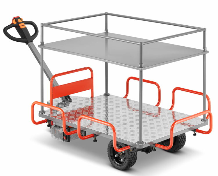 Elektrický transportný vozík BMR-EP400, 400kg | Bäumr-AG