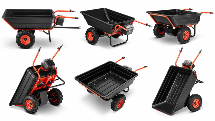 Elektrický záhradný fúrik BMR-UT300, 300kg | BAUMR-AG