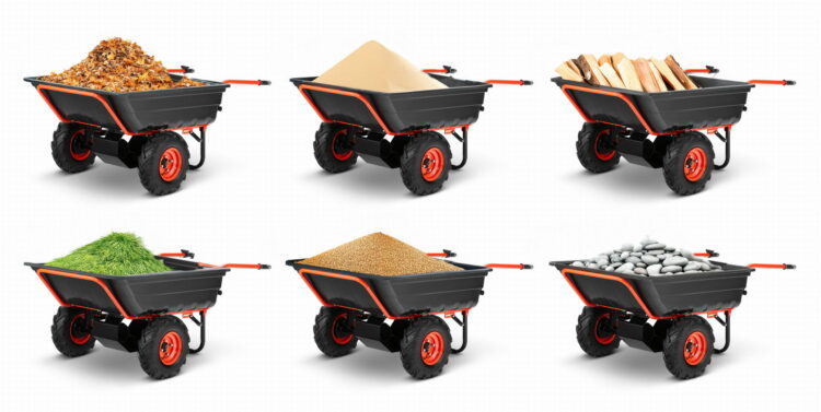 Elektrický záhradný fúrik BMR-UT300, 300kg | BAUMR-AG